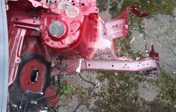 Toyota Yaris XP210 Front side member 