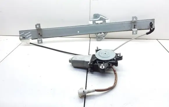 Front door window regulator with motor