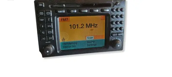 Mercedes-Benz ML W163 Radio/CD/DVD/GPS head unit A1638201489 7612001458 8618001125