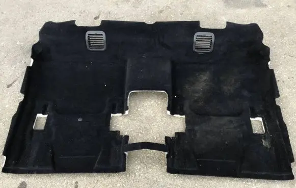 Mercedes-Benz EQE v295 Rear floor carpet liner A2956807203