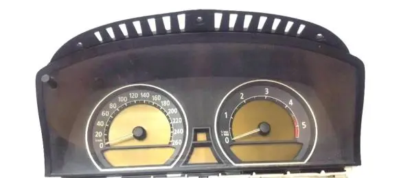 BMW 7 E65 E66 Speedometer (instrument cluster) 62119110657
