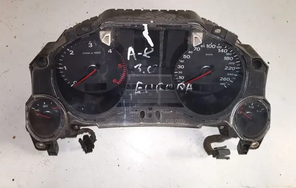 Audi A8 S8 D3 4E Speedometer (instrument cluster) 4E0920900F