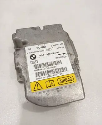BMW X3 E83 Airbag control unit/module 3424581 31342458101Q 0285001870