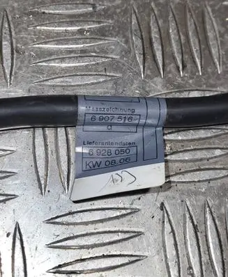 BMW 7 E65 E66 Negative earth cable (battery) 10304410 6928050