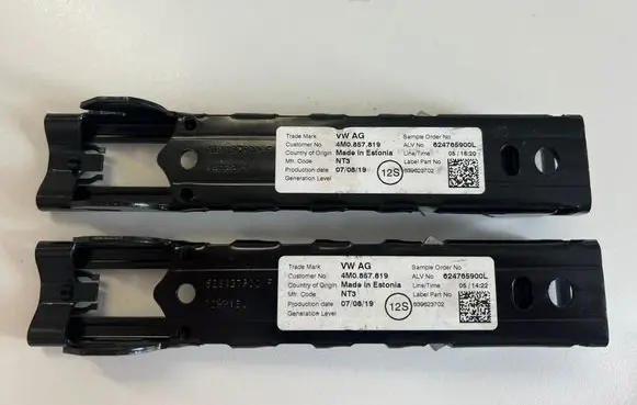 Audi Q5 SQ5 Seat belt adjustment rail 4M0857819 624765900L