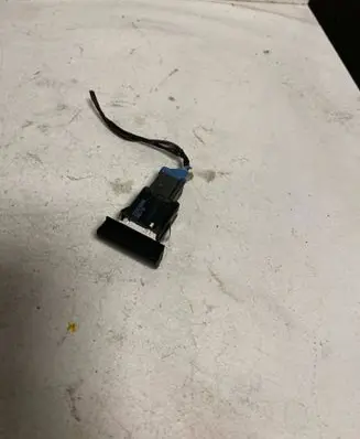 Skoda Octavia Mk2 (1Z) Passenger airbag on/off switch 1Z0919235B 060706