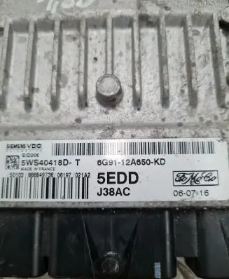 Ford Galaxy Engine control unit/module 5WS40418DT 6G9112A650KE