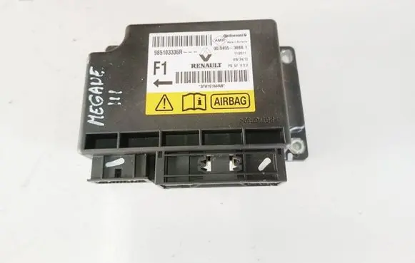 Renault Megane III Airbag control unit/module 985103336R 00040538881 SFW1C16AAVB
