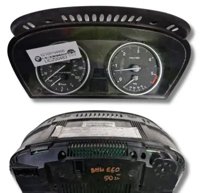 BMW 5 E60 E61 Speedometer (instrument cluster) 62109194900