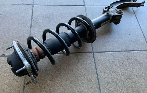 Audi A6 S6 C7 4G Front shock absorber with coil spring 4G0031AF 4G0413031AF