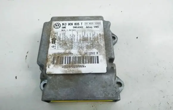 Skoda Octavia Mk2 (1Z) Airbag control unit/module 1k0909605t 5wk43412