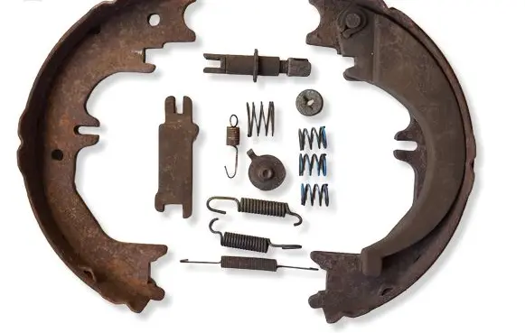 Toyota Land Cruiser (J120) Handbrake/parking brake pads 