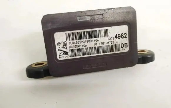 Opel Insignia A ESP acceleration yaw rate sensor 12784982