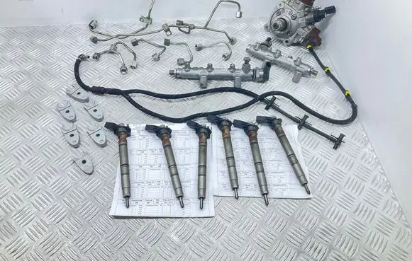 Audi A6 S6 C7 4G Fuel injection system set 059130277CC 059130755BF 059130090CA