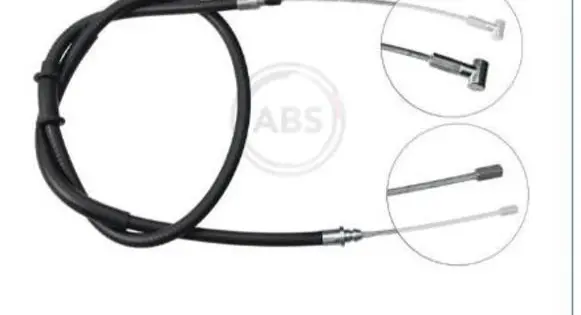Citroen Jumper Handbrake/parking brake wiring cable 1612040080