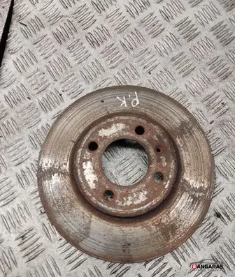 Front brake disc