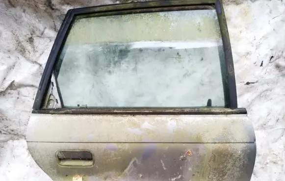Opel Astra F Rear door pilkos