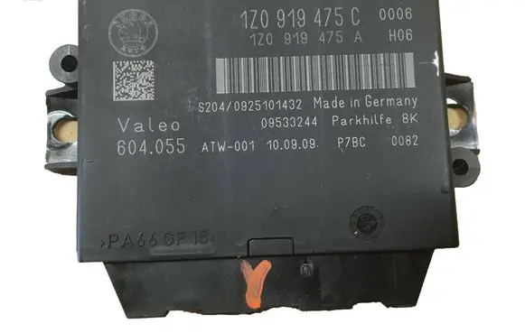 Skoda Yeti (5L) Parking PDC control unit/module 1Z0919475C 1Z0919475A 09533244