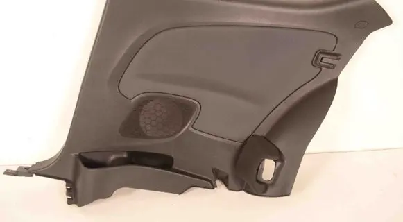 Rear door card panel trim