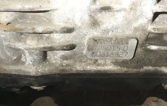 Mercedes-Benz S C217 Automatic gearbox A2222700205 A7252717801