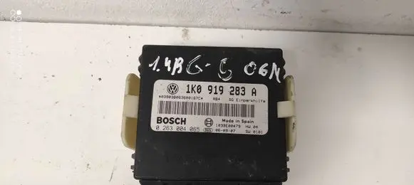 Volkswagen Golf V Parking PDC control unit/module 1K0919283A 1039E00479