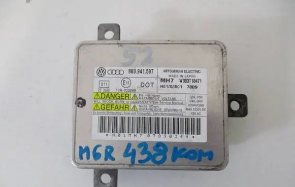 Audi A6 S6 C6 4F Voltage converter/converter module 8K0941597 10R023689 W003T18471