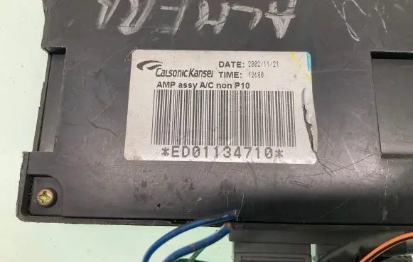 Nissan Primera Other control units/modules ED01134710