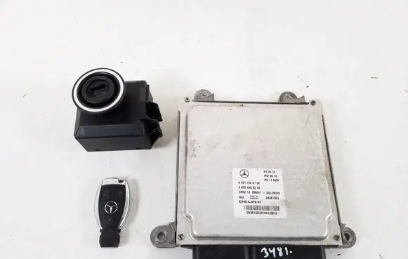 Engine ECU kit and lock set