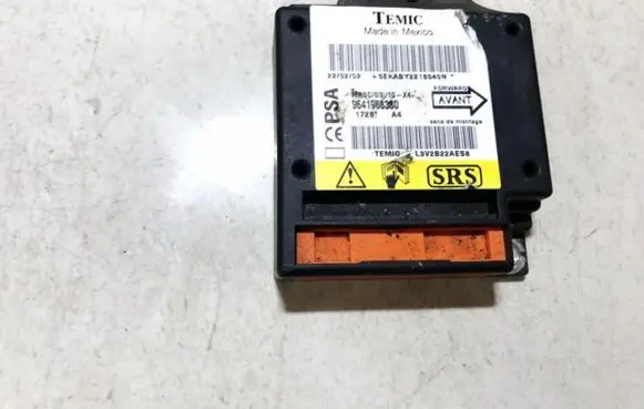 Citroen C5 Airbag control unit/module 9641968380 l3v2b22aes8
