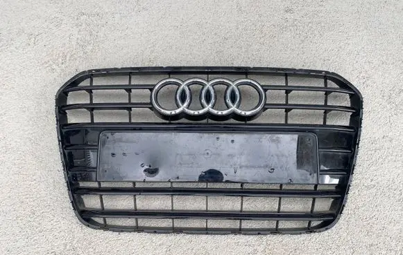 Front bumper upper radiator grill