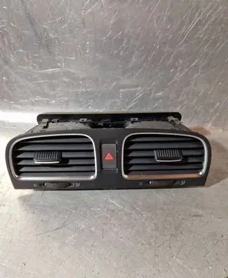 Volkswagen Golf VI Dash center air vent grill 5K0819728 5K0815735