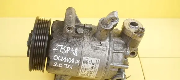 Skoda Octavia Mk3 (5E) Air conditioning (A/C) compressor (pump) 5Q0820803D 27SP48