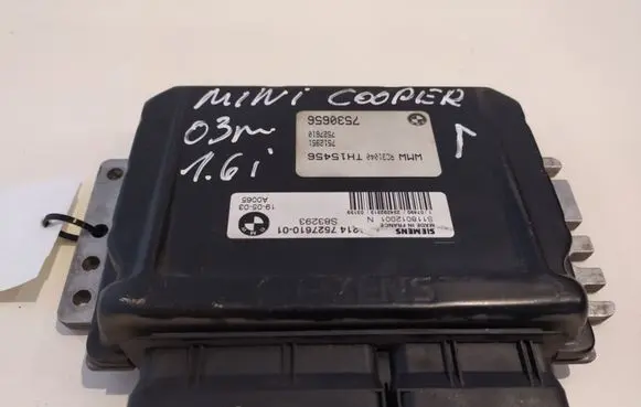 Mini One - Cooper R50 - 53 Engine control unit/module 1214752761001 S118012001N S83293