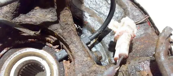 ABS brake wheel speed sensor