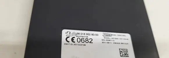 Peugeot 508 Other control units/modules 9801695280