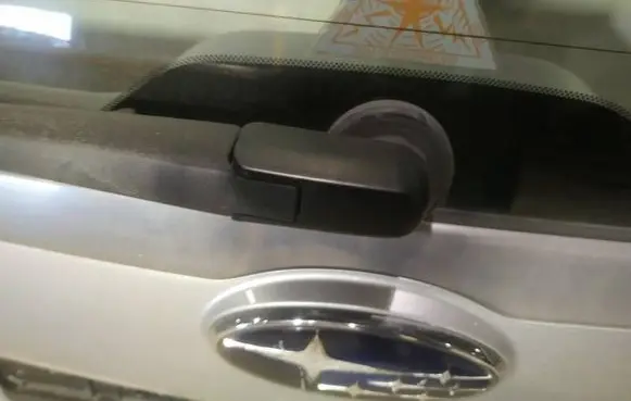 Rear window wiper motor