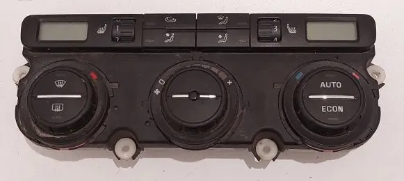 Skoda Octavia Mk2 (1Z) Climate control unit 5HB00873246 1Z0907044AC