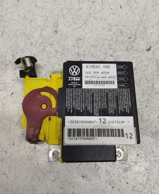 Volkswagen PASSAT B6 Airbag control unit/module 3C0909605M