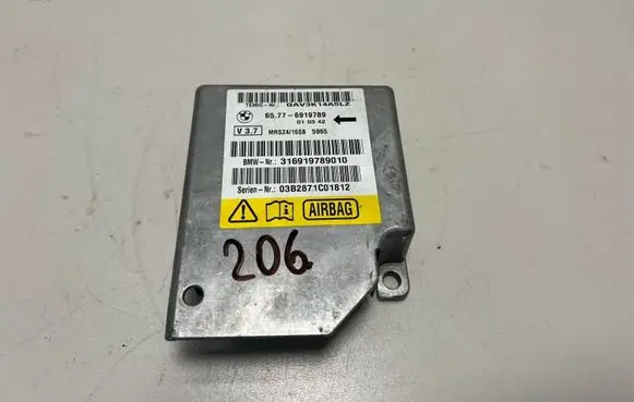 BMW 5 E39 Airbag control unit/module 6919789 03B2871C01812 GAV3K14A517