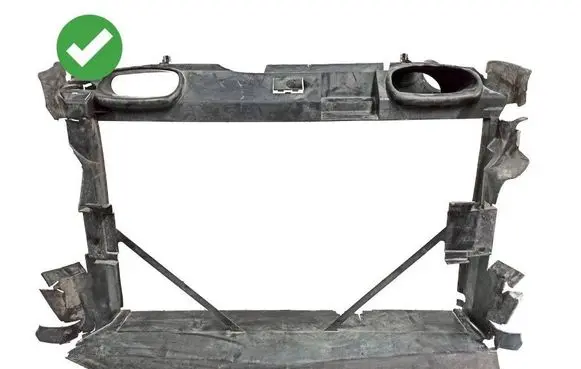 Mercedes-Benz CLK A209 C209 Radiator support slam panel A2095050530 A2095050630 A2095280307