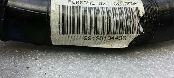 Porsche 911 991 Fuel tank filler neck pipe 99120104406
