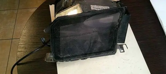 BMW 5 E60 E61 Head up display screen 6949088