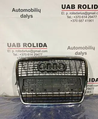 Audi A6 S6 C6 4F Front bumper upper radiator grill 4F0853651S