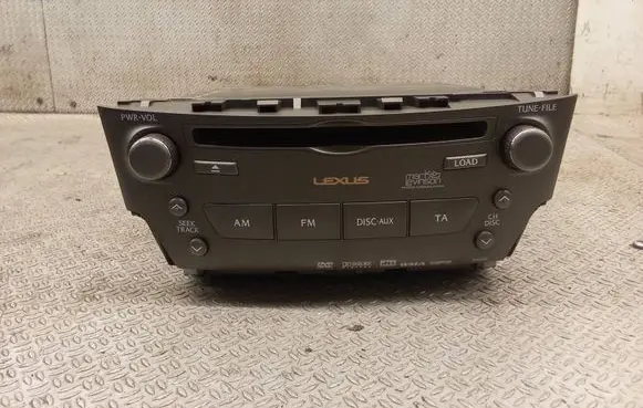 Lexus IS 220D-250-350 Radio/CD/DVD/GPS head unit 86120534203 FXMG9857D