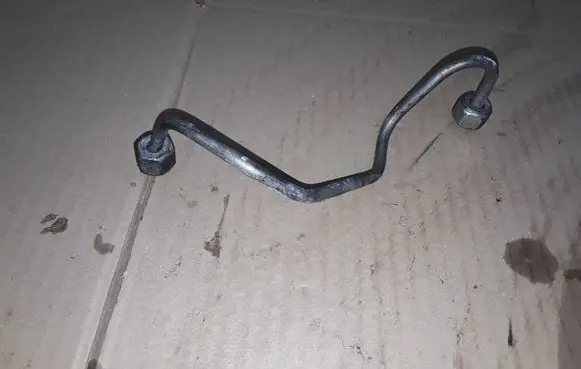 Peugeot 407 Fuel injector supply line/pipe NOCODE