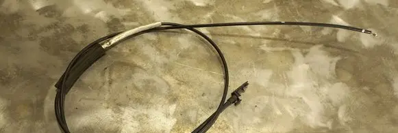 Audi A6 S6 C6 4F Engine bonnet/hood lock release cable 4F1823531B