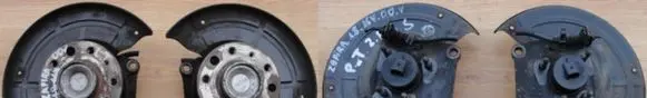 Opel Zafira A Rear wheel hub
