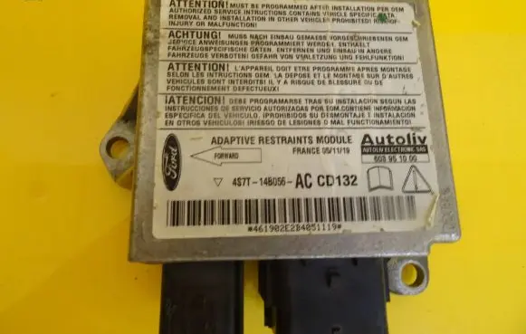 Ford Mondeo Mk III Airbag control unit/module 4S7T14B056AC 4S7T-14B056-AC