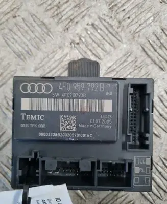 Audi A6 S6 C6 4F Door control unit/module 4F0959792B