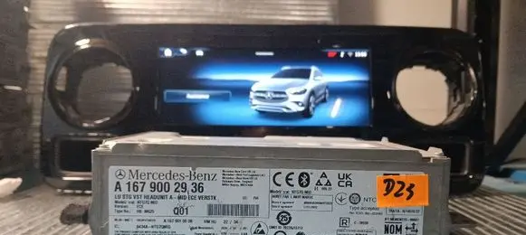 Mercedes-Benz GLE W167 Radio/GPS head unit trim A1679002936